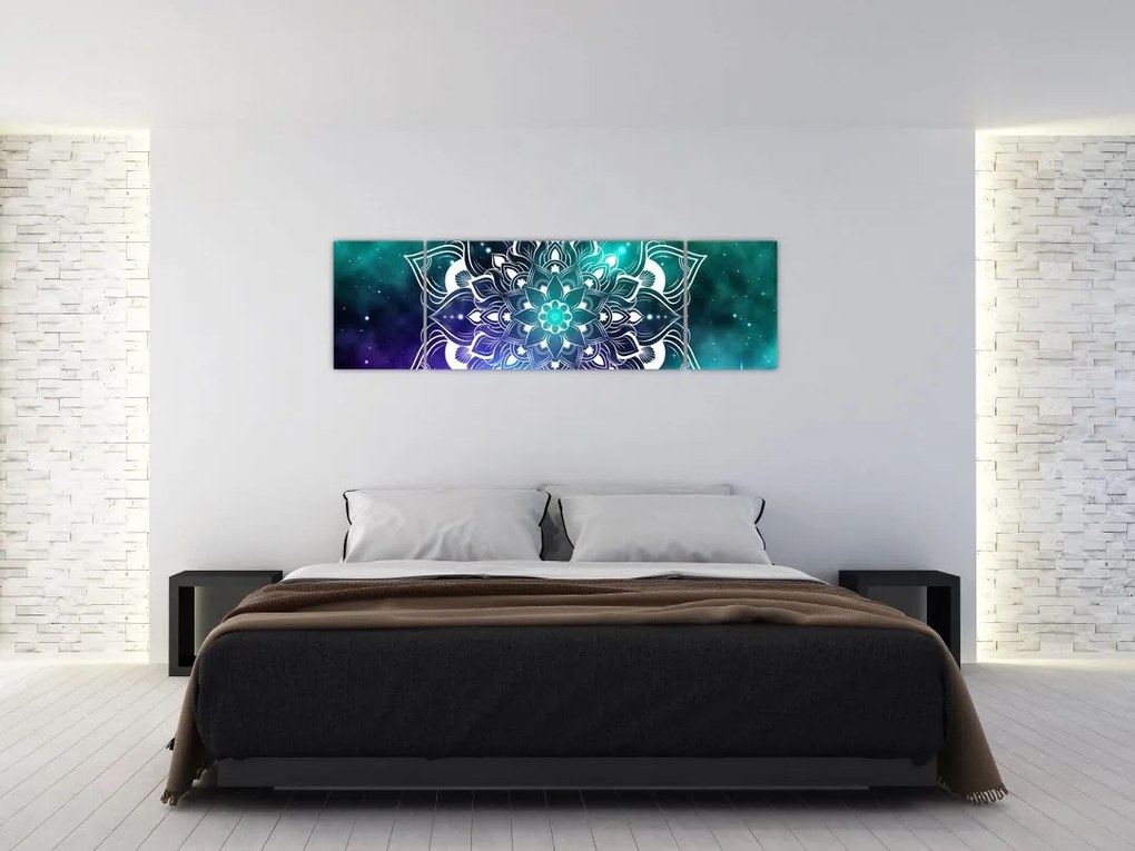 Obraz abstrakcji (170x50 cm)