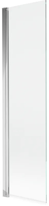 Mexen Mist parawan nawannowy 1-skrzydłowy 50 x 150 cm, transparent, chrom - 8A9-050-001-01-00