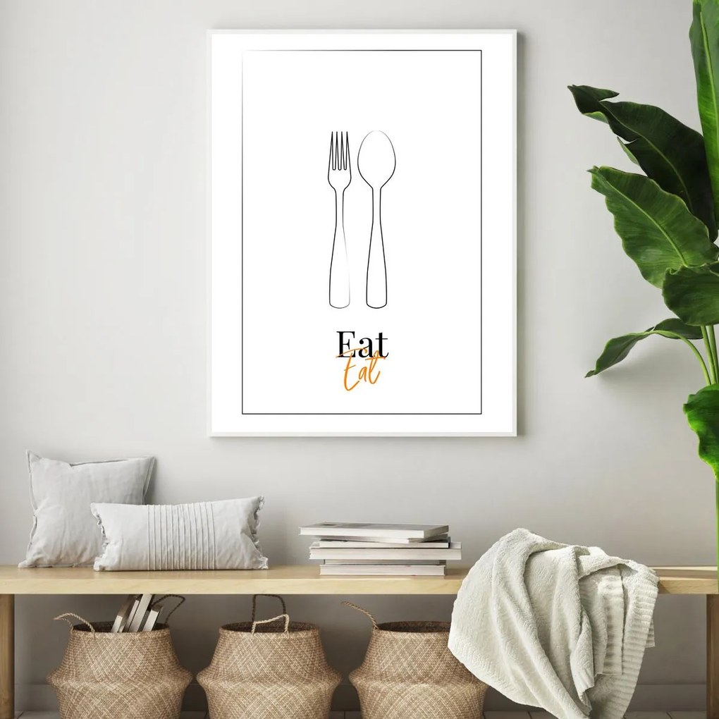 Plakat - Eat (A4)