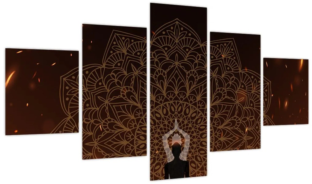 Obraz - Medytacja (125x70 cm)