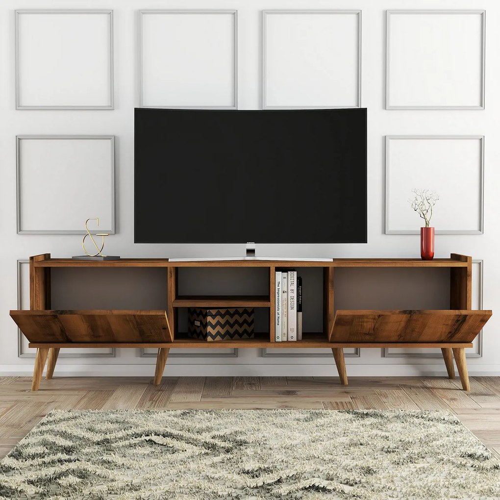 Stolik pod telewizor Lotus Walnut