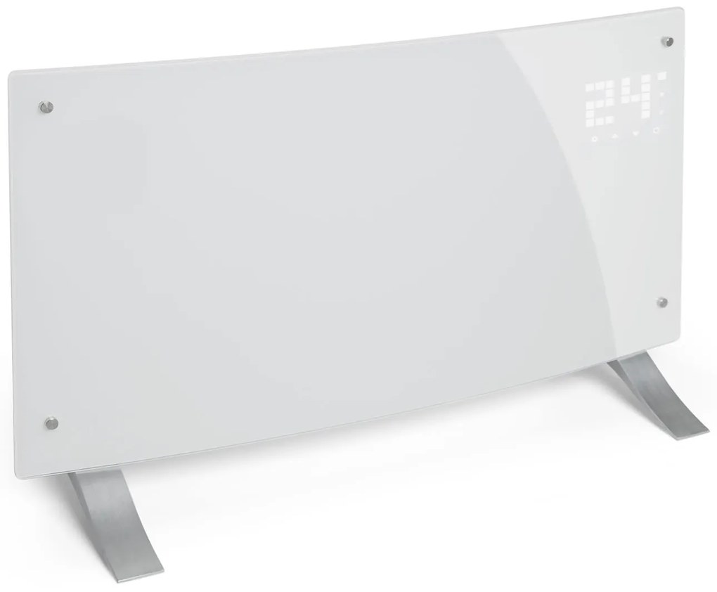 Klarstein Bornholm Curve 2000W 20m² Konwektor Biały