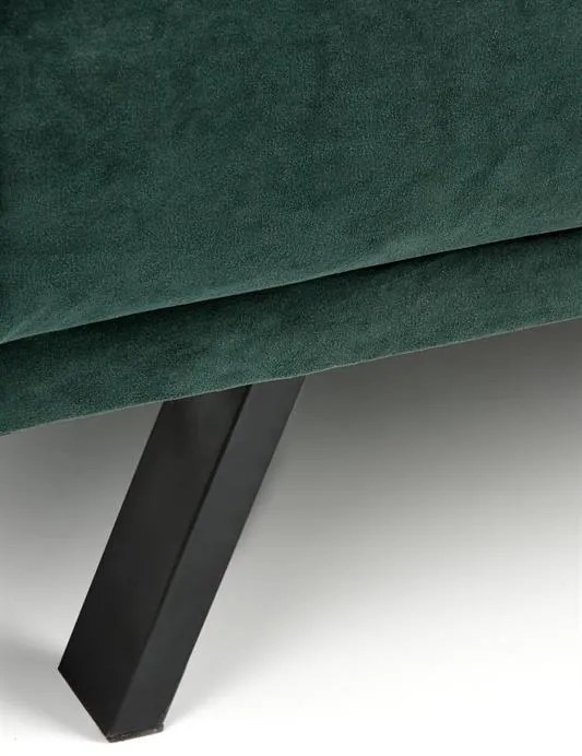 Ciemnozielona rozkładana sofa TROMSO