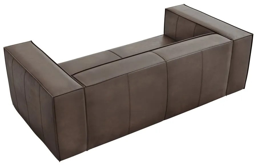 Brązowa skórzana sofa 212 cm Madame – Windsor &amp; Co Sofas
