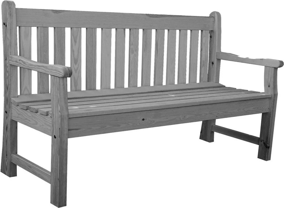 Ławka ogrodowa LONDON szary - 150 cm