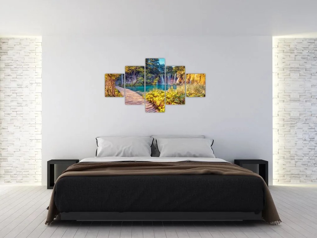 Obraz - Jeziora Plitwickie, Chorwacja (125x70 cm)