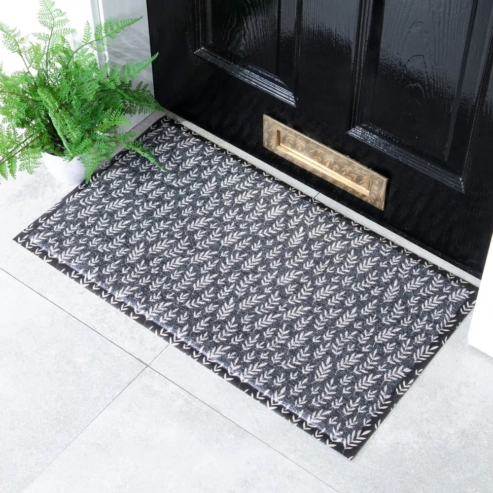 Wycieraczka 40x70 cm Navy Leaf – Artsy Doormats