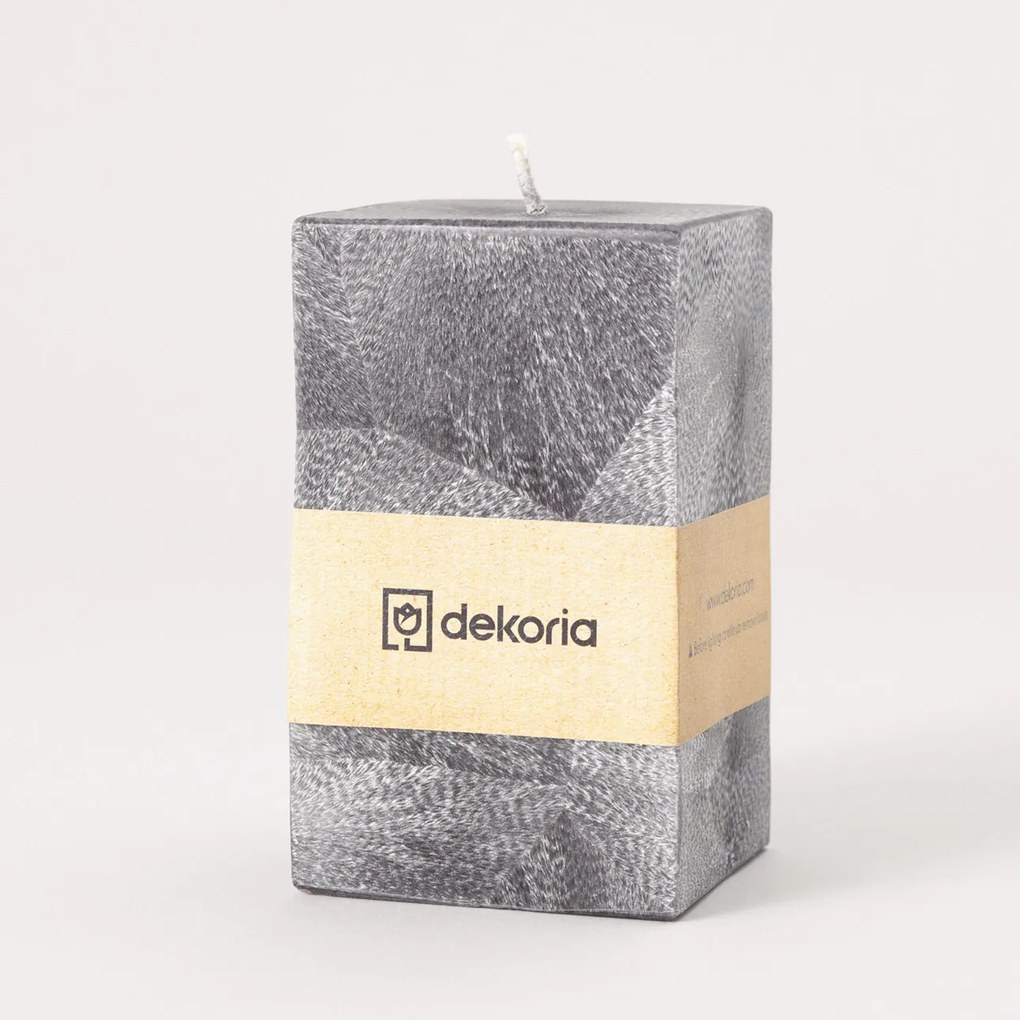 Świeca zapachowa palmowa kostka Black