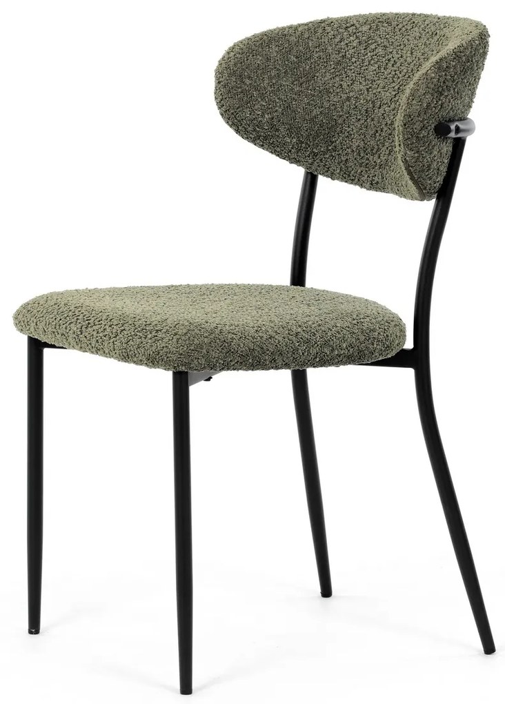 Zestaw krzeseł do jadalni CT-W1021 GRN2, 4 szt.