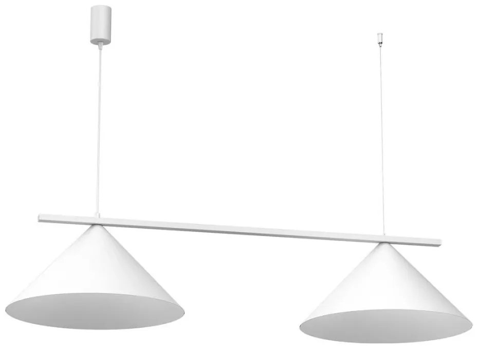 Lampa wisząca na przewodzie CAPITAL 2xGX53/15W/230V biała