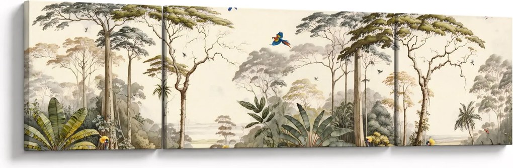 Obraz - Amazoński las deszczowy (170x50 cm)