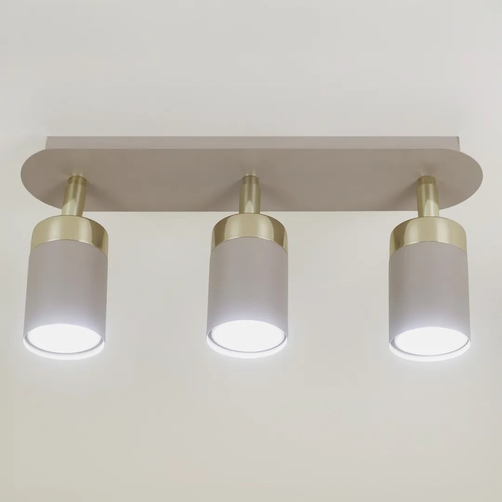 Lampa sufitowa kaszmir, złoty potrójna JOKER CASHMERE/GOLD 3xGU10