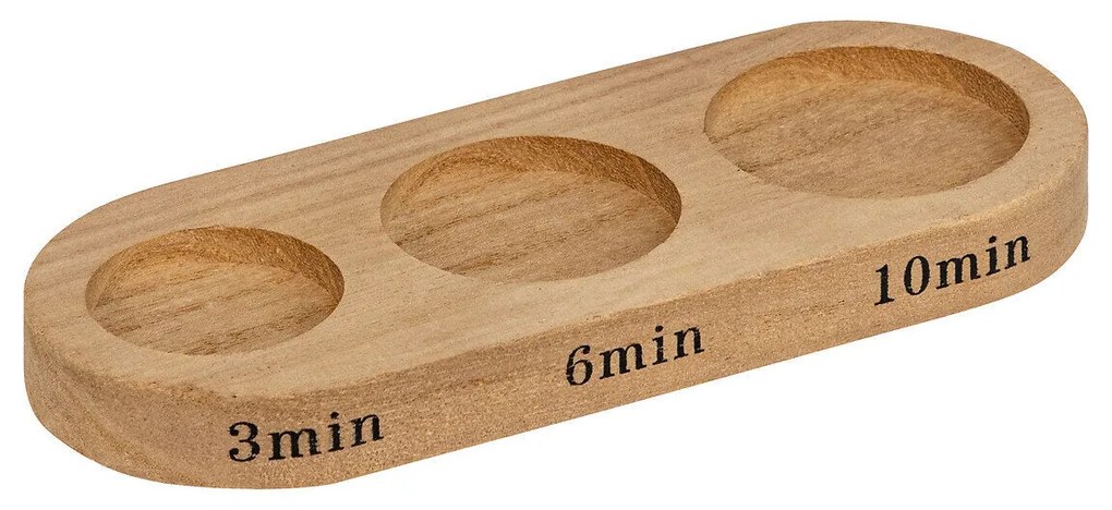 Zestaw trzech klepsydr dekoracyjnych SABI, wys. 15 cm