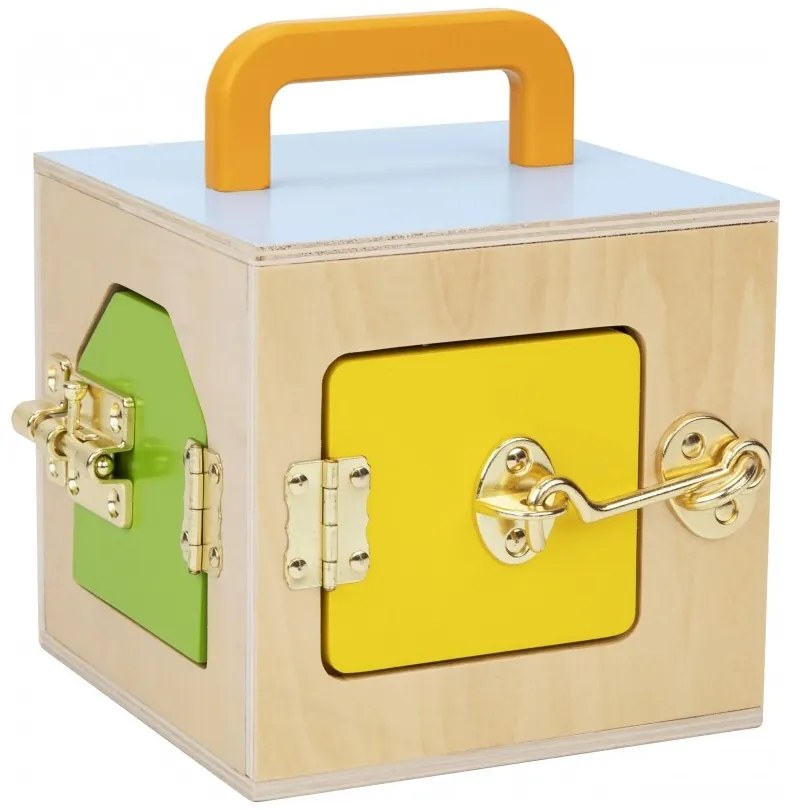Tooky toy edukacyjne pudełko montessori układanka liczydło tablica pogody 6w1 od 3 lat