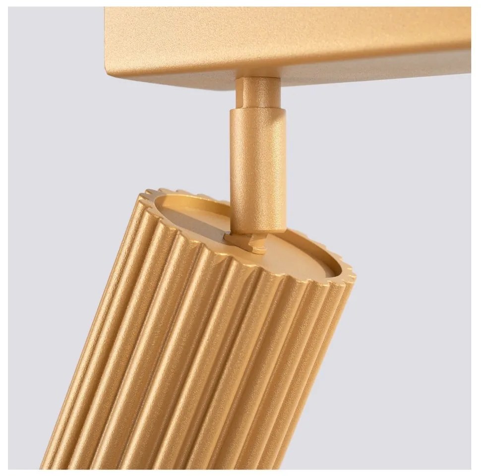 Lampa punktowa w kolorze złota 6,5x30 cm Gleam – Sollux
