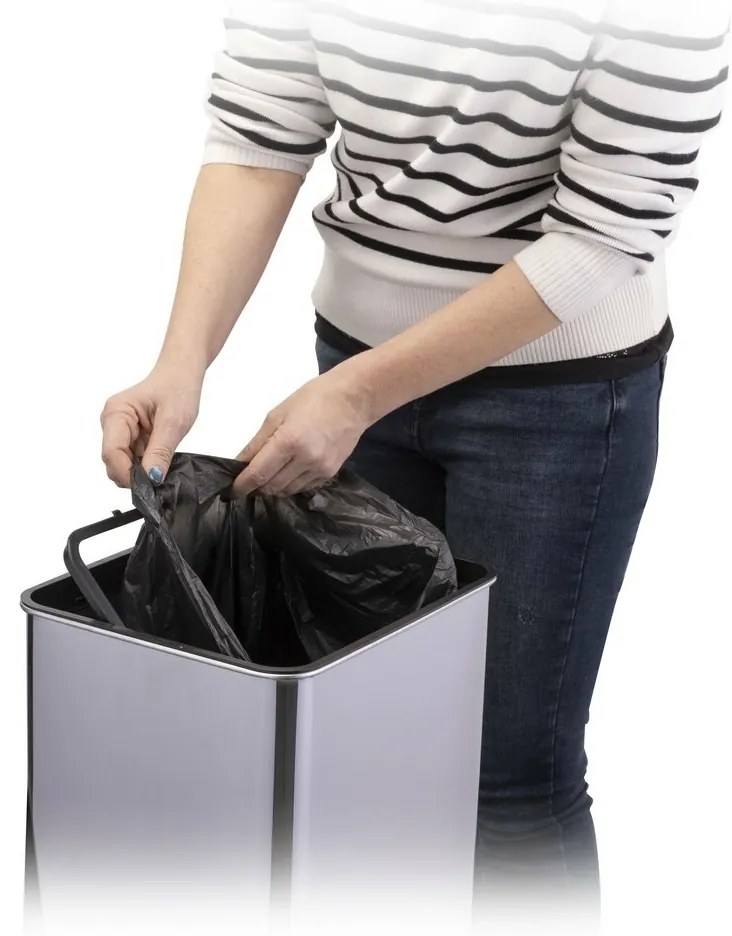 Lamart LT8106 Kosz bezdotykowy Senzor USB 40 l, 40 l