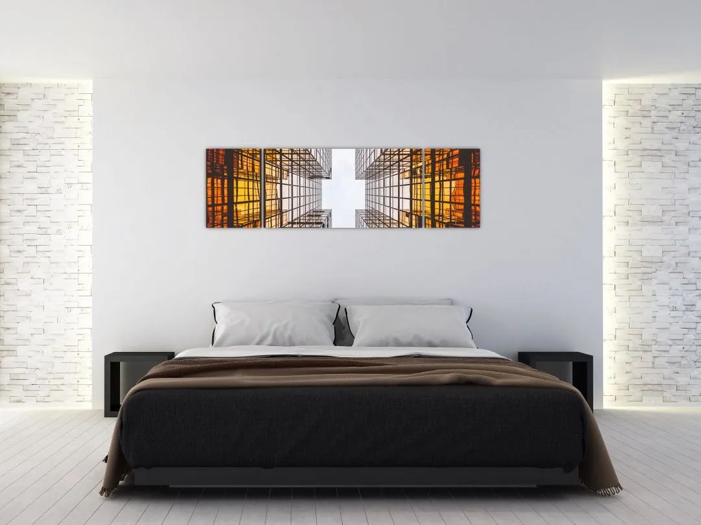 Obraz drapaczy chmur (170x50 cm)