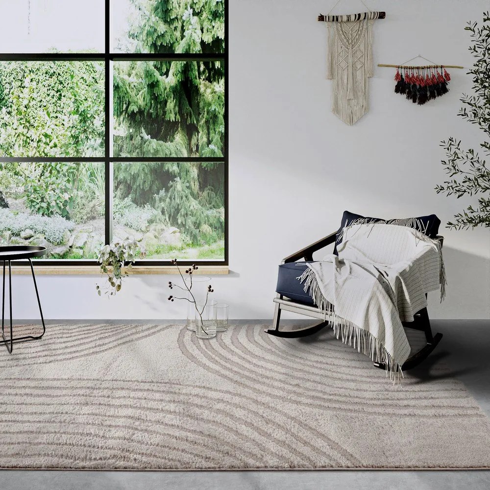 Beżowy dywan 160x235 cm Pigment Beige – Elle Decoration