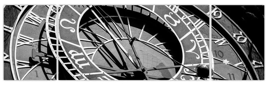 Obraz - Zegar astronomiczny, Praga, Czechy (170x50 cm)