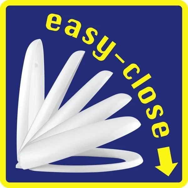 Deska sedesowa SAMOS - Duroplast, wolnoopadająca, WENKO