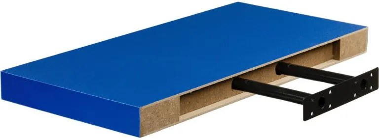 Półka ścienna STILISTA Volato niebieska, 50 cm