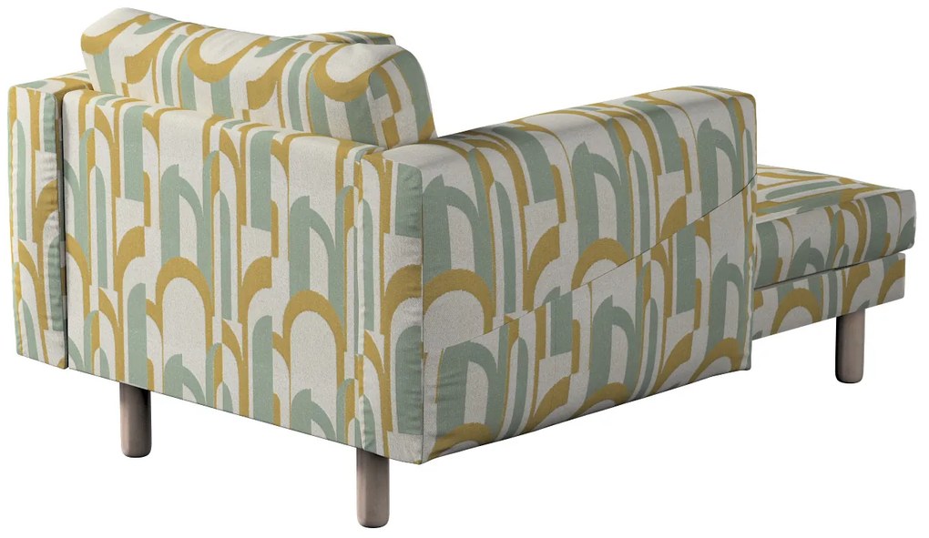 Pokrowiec na szezlong Norsborg z podłokietnikami