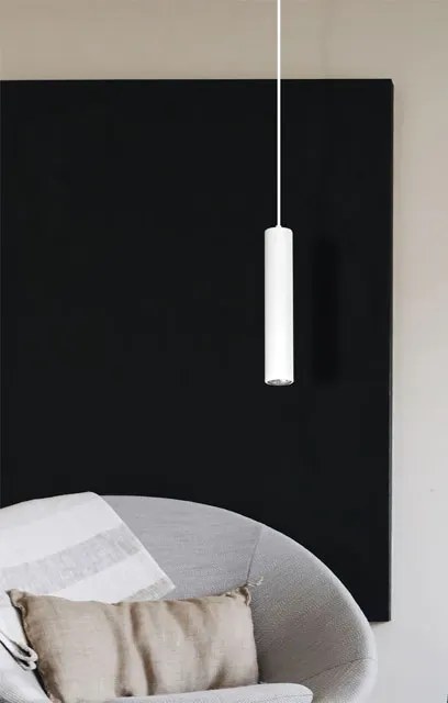 Biała lampa wisząca sopel nad wyspę - A736 E4-A34