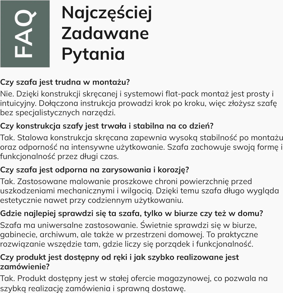 Szafa biurowa na dokumenty z 4 półkami antracytowa/dąb sonoma, 900x1850x400 mm: JAN Eco Design