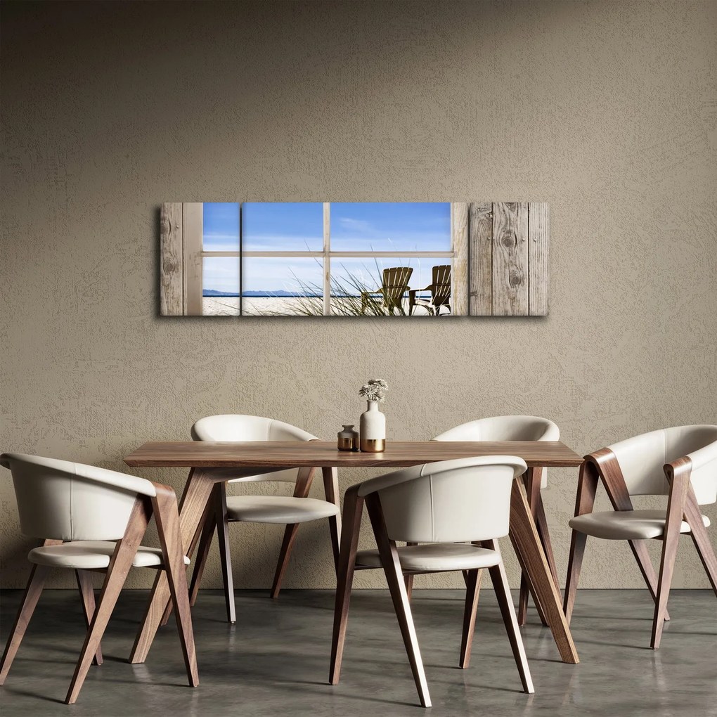 Obraz - Widok z okna (170x50 cm)