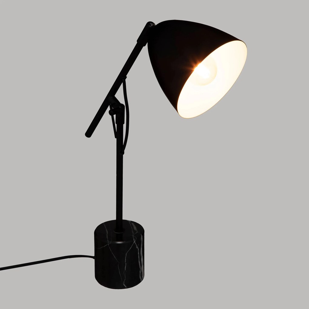 Metalowa lampa stołowa SUBLI, 55 cm