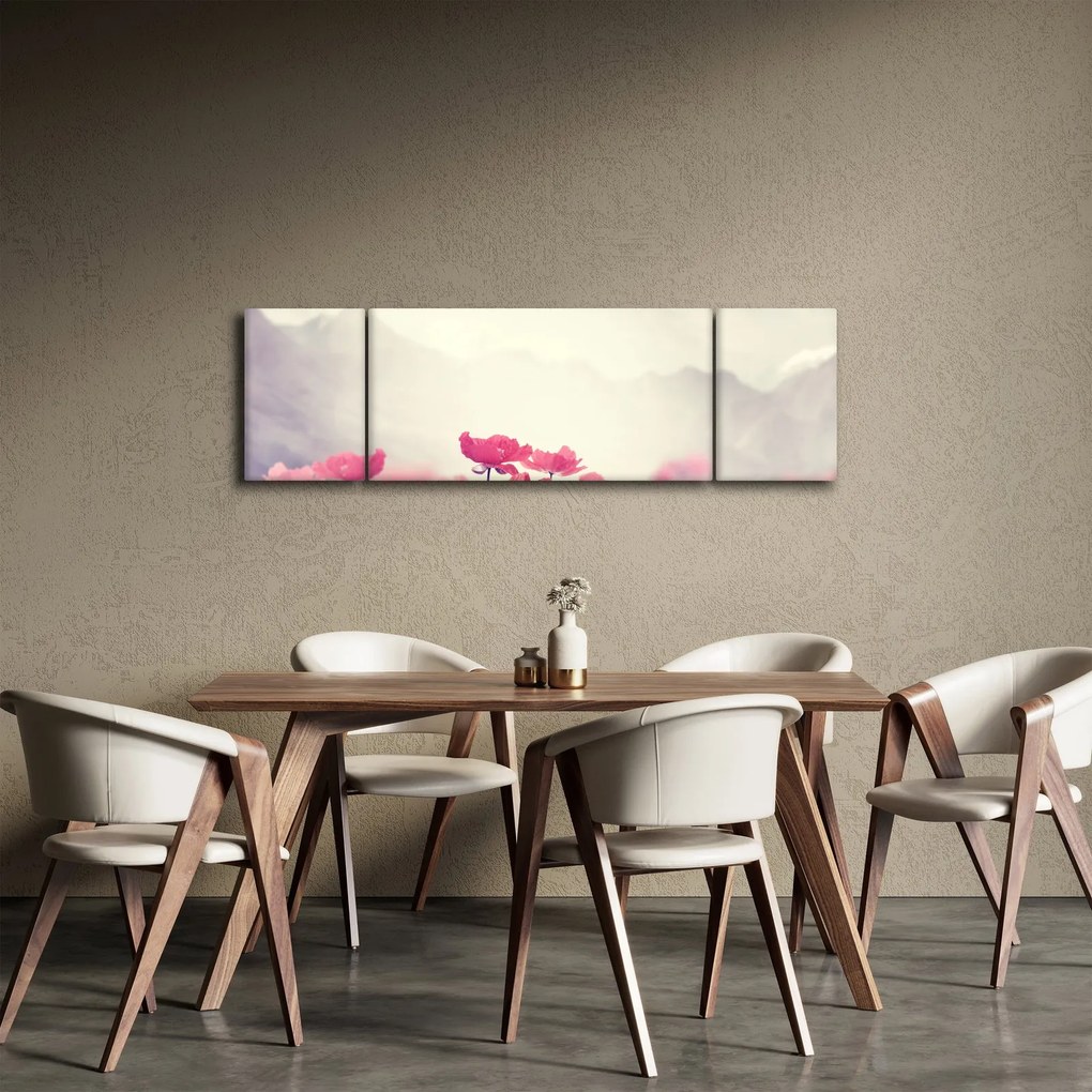 Obraz - Maki (170x50 cm)