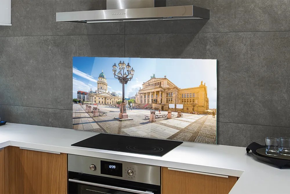 Szkło Ozdobne do Kuchni Plac przy Katedrze w Berlinie