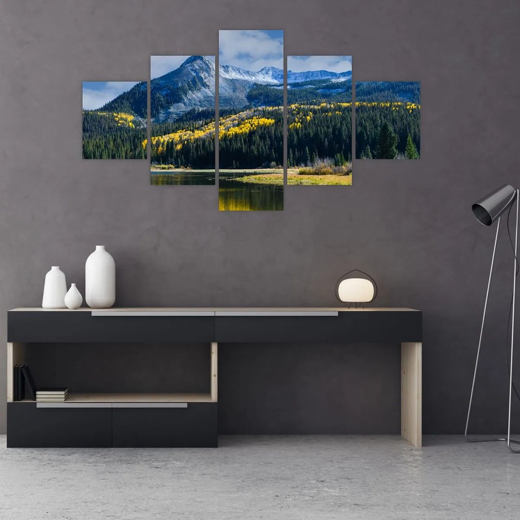 Obraz - Lost Lake, Oregon (125x70 cm)