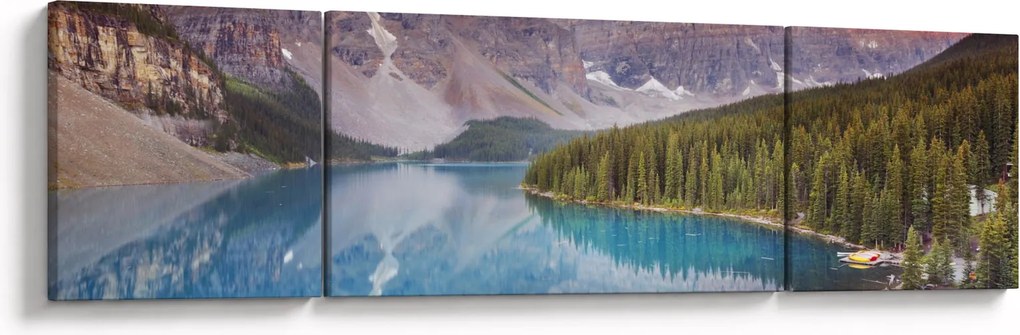 Obraz - Górski krajobraz Kanady (170x50 cm)