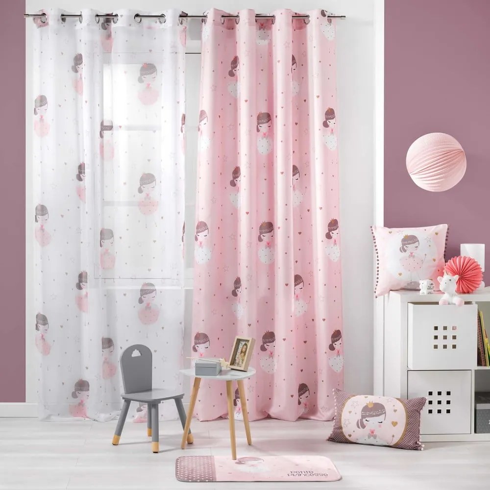 Zasłona dziecięca 140x260 cm Petite Princesse – douceur d'intérieur