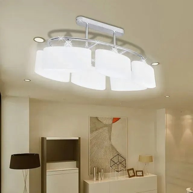 Elegancka lampa sufitowa do sypialni - 4X E980 M4-R10