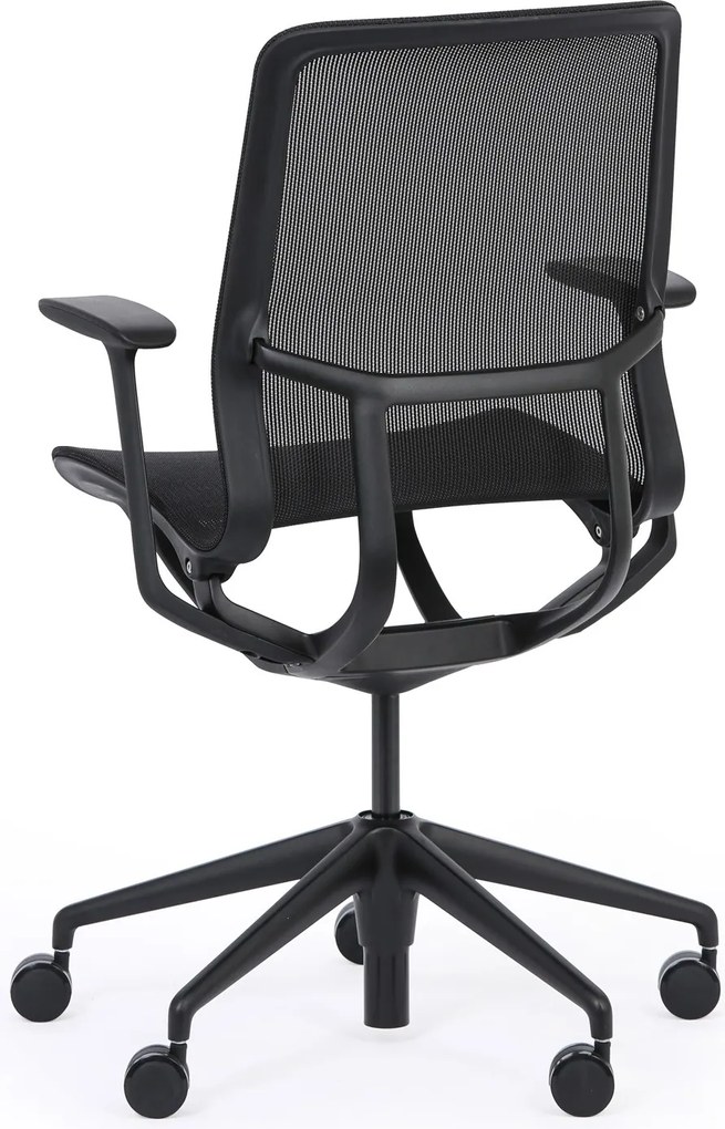 Krzesło biurowe ELVI, czarny