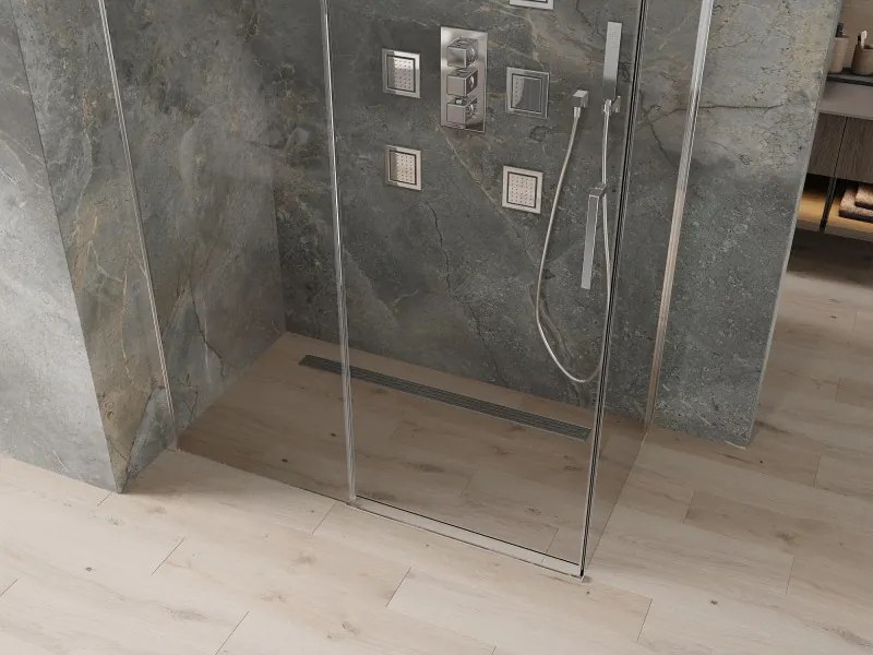 Mexen Omega kabina prysznicowa rozsuwana 160 x 90 cm, transparent, chrom - 825-160-090-01-00