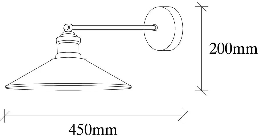 Kinkiet w kolorze brązu ø 30 cm Dodo – Opviq lights