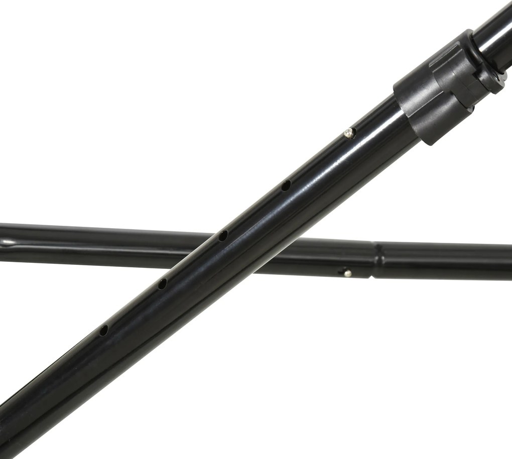 Rebounder Bejsbol Bramka Odbijająca Składana Metal PE Czarna Siatka Treningowa | Aosom PL