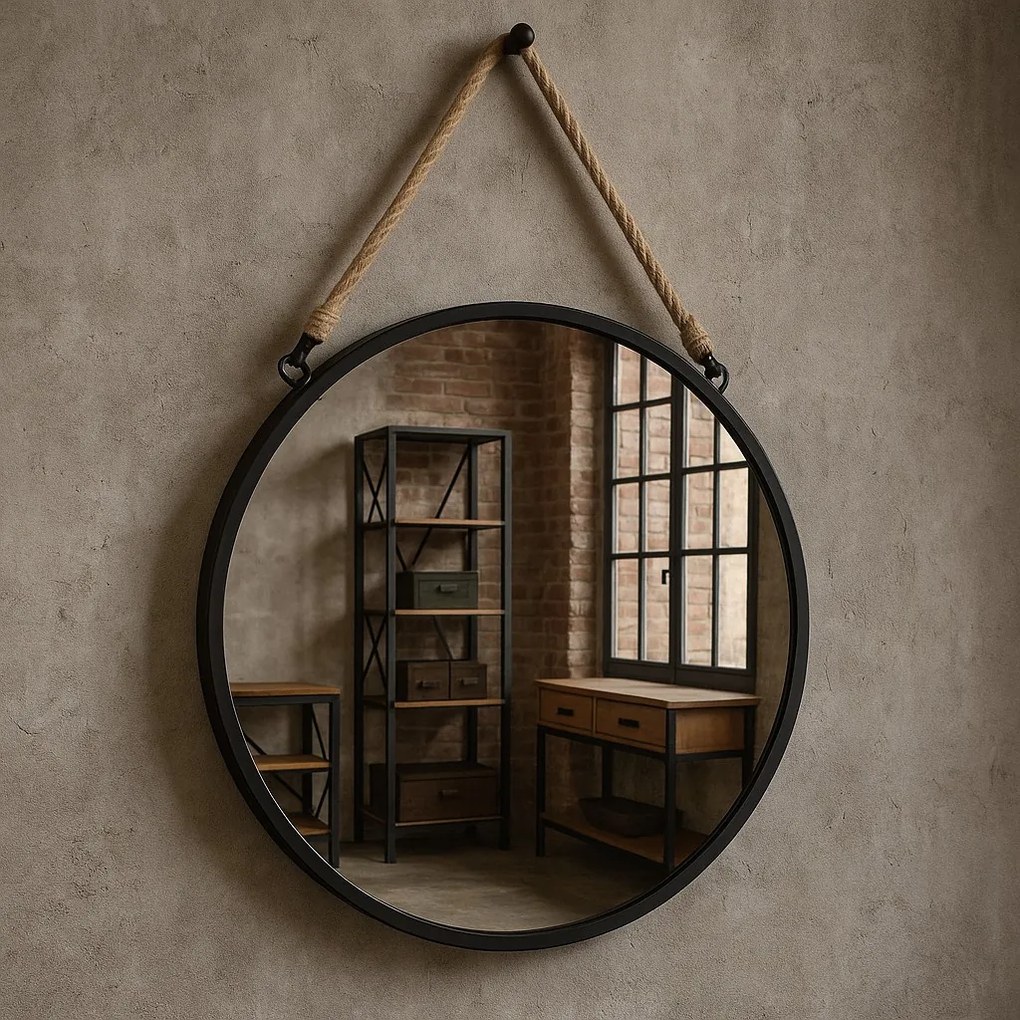 Lustro okrągłe TINDRA, Ø 50 cm