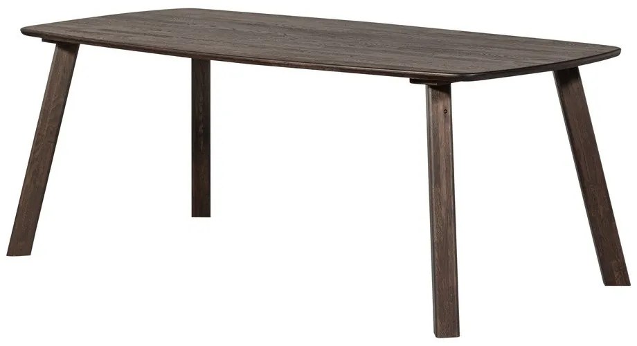 Stół z litego drewna dębowego 100x180 cm Tablo – WOOOD