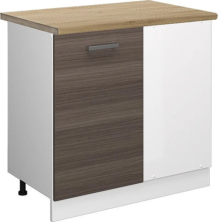 Szafka narożna szlachetna szarość 86x60x81.6 r-line