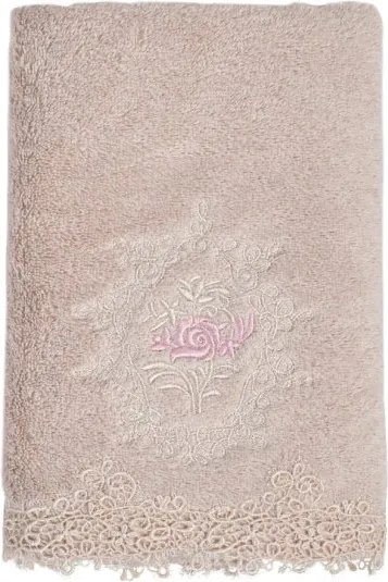 Ręcznik DESTAN  50x100 cm z koronką Proszkowa