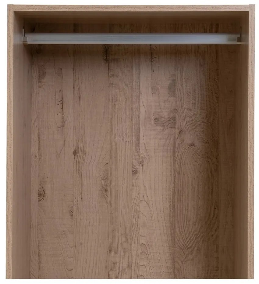 Otwarta szafa modułowa w dekorze dębu w naturalnym kolorze 60x180x45 cm Modular – Casa Selección