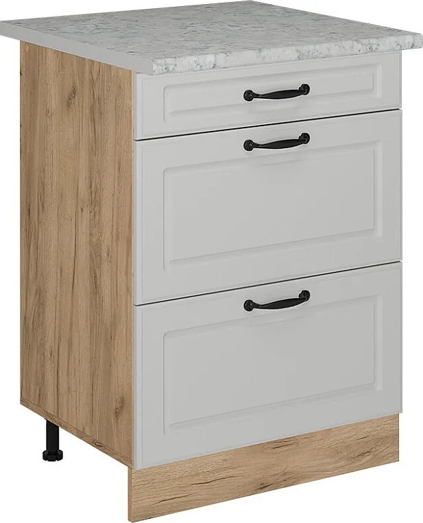 Szafka dolna do kuchni biały domek wiejski 60x60x81.6 r-line