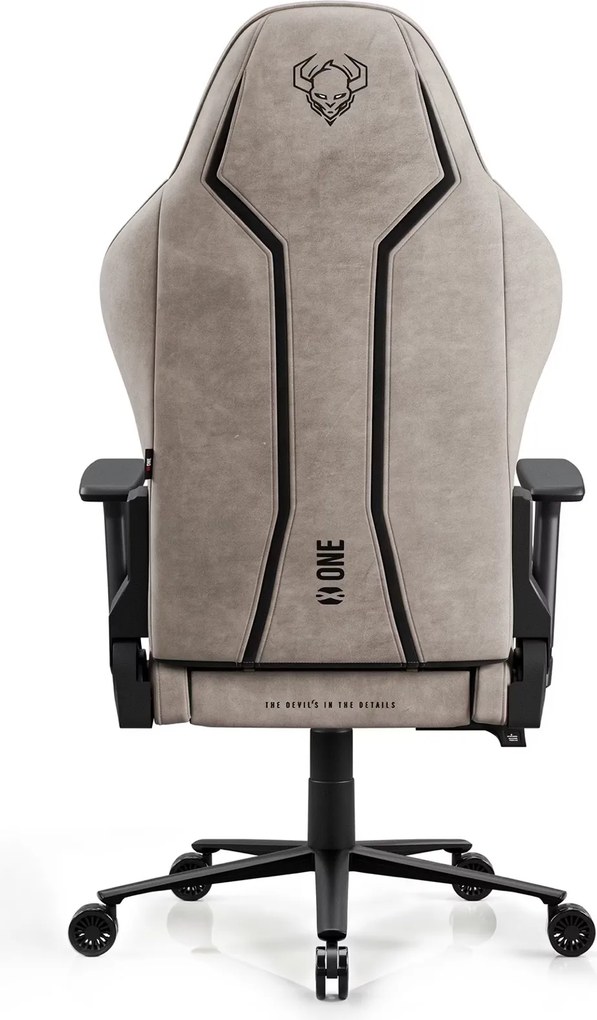 Fotel gamingowy materiałowy Diablo X-One 2.0 Normal Size, Camel Black