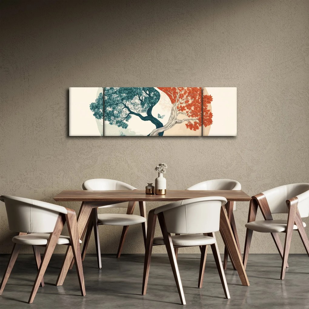 Obraz – Drzewo pełne energii (170x50 cm)