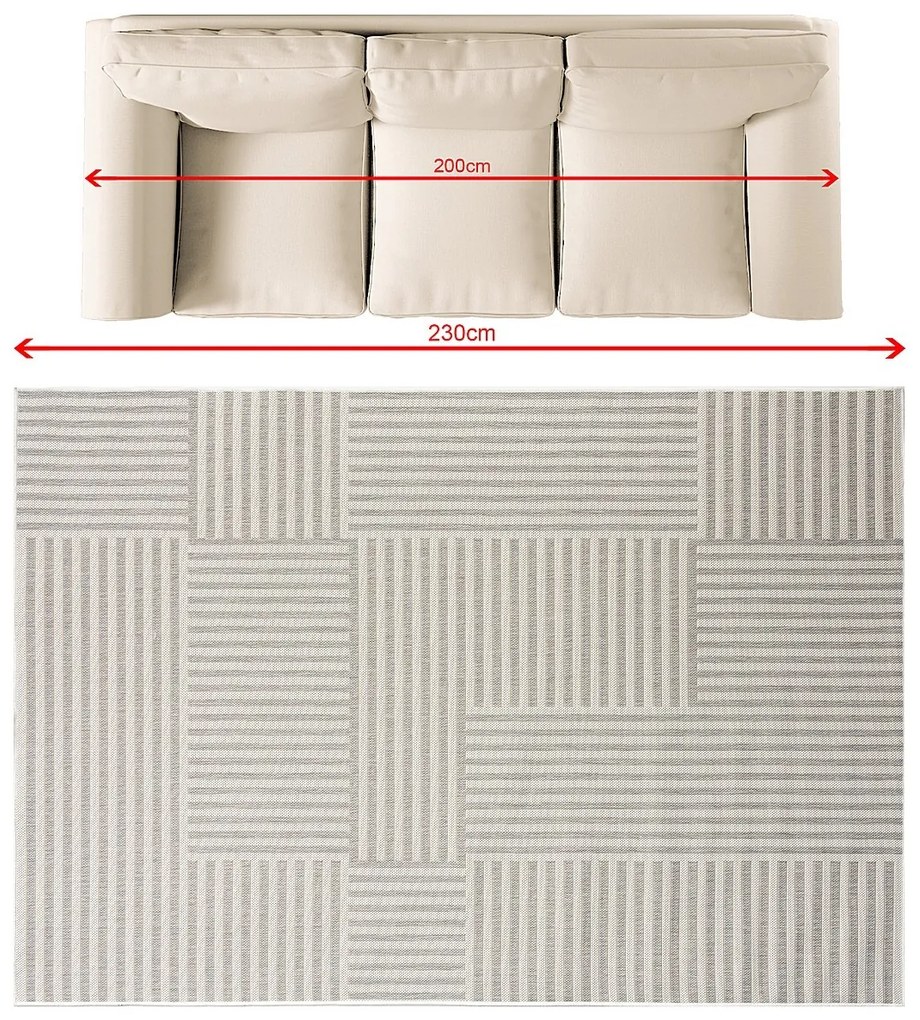 Dywan Mellow Gray I 160x230 cm