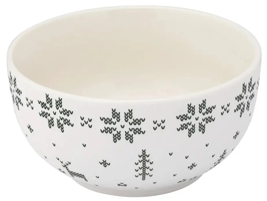 Altom Miska porcelanowa Grenlandia 13 cm, 600 ml, zielony